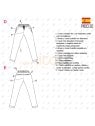 MOLDE PANTALON JOGGING HOMBRE 2304