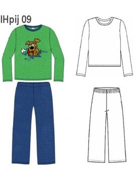 PIJAMA 2 PIEZAS NIÑO 0909