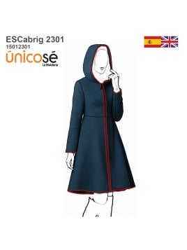 MOLDE ESCOLAR ABRIGO PLATO 2301