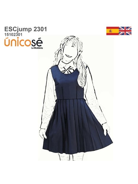 MOLDE ESCOLAR JUMPER 2301