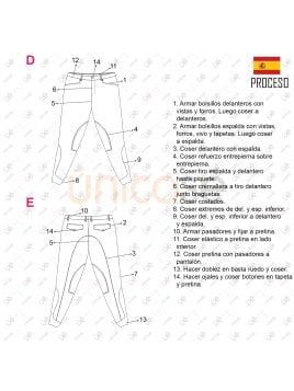 MOLDE DEPORTE EQUITACION HOMBRE 2312