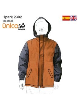 MOLDE PARKA BASICA HOMBRE 2302