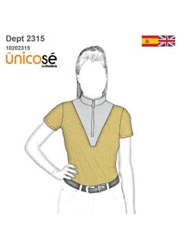 MOLDE DEPORTE CAMISETA EQUITACION 2315