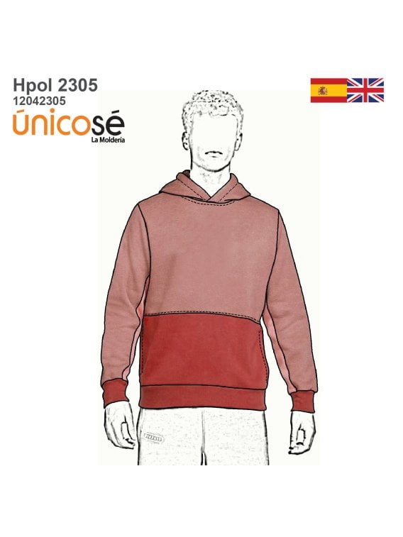 MOLDE POLERON CORTES HOMBRE 2305