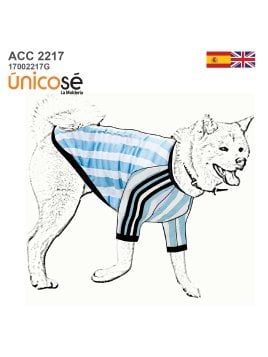 MOLDE CAMISETA FUTBOL PERRO ACC 2217G