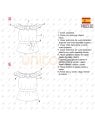 MOLDE BLUSA LLANERA RT 2320