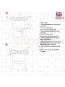 MOLDE BLUSA LLANERA RT 2320