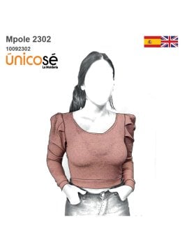 MOLDE POLERA CORTA MUJER 2302