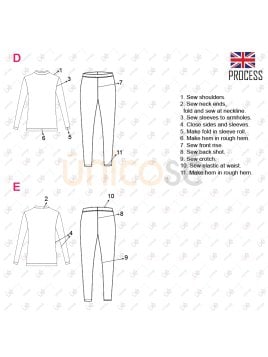 MOLDE DEPORTE CONJUNTO INFANTIL 2209IN