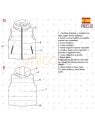 MOLDE PARKA CHALECO HOMBRE 2303