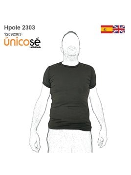 MOLDE POLERA SLIM BASICA HOMBRE 2303