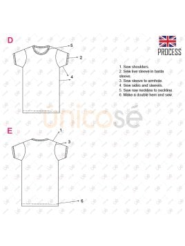 MOLDE POLERA SLIM BASICA HOMBRE 2303