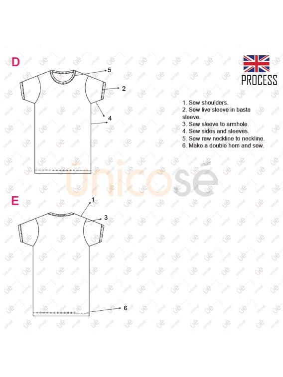 MOLDE POLERA SLIM BASICA HOMBRE 2303