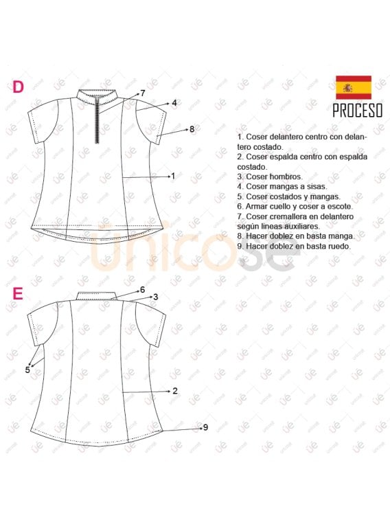 MOLDE DEPORTE CAMISETA EQUITACION 2314IN