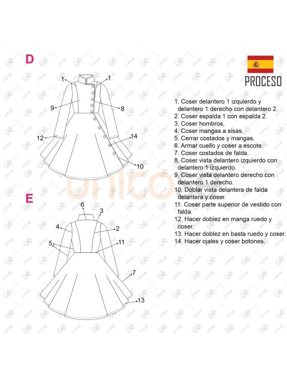 MOLDE ABRIGO PLATO HUASA RT 2334