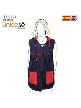 MOLDE DELANTAL PROFESORA RT 2327