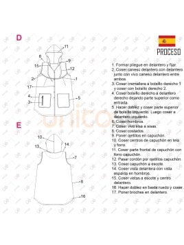 MOLDE DELANTAL PROFESORA RT 2327