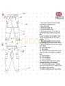 MOLDE PANTALON CARGO RT 2330