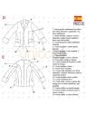 MOLDE CHAQUETA TIPO MILITAR RT 2325