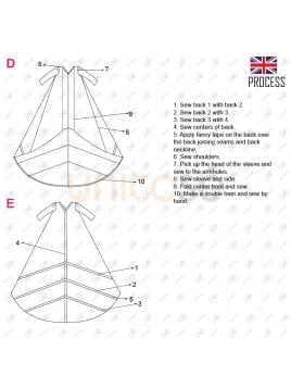 MOLDE ABRIGO TAPADO DE NOVIA 2305