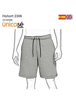 MOLDE SHORT BASICO HOMBRE 2306