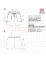 MOLDE TRAJE DE BAÑO SHORT HOMBRE 2301