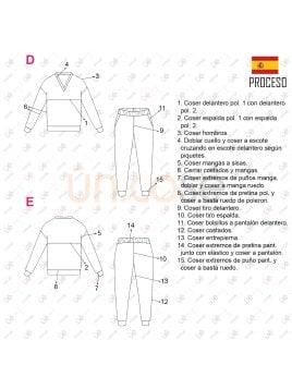 MOLDE BUZO URBANO MUJER 2301