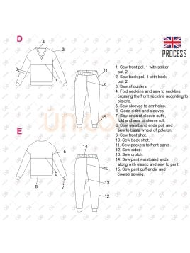 MOLDE BUZO URBANO MUJER 2301