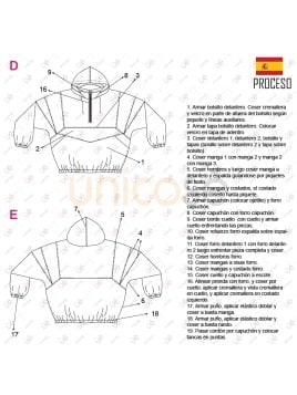 MOLDE POLERON CORTAVIENTO HOMBRE 2306