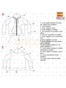 MOLDE CHAQUETA CANGURO HOMBRE 2310