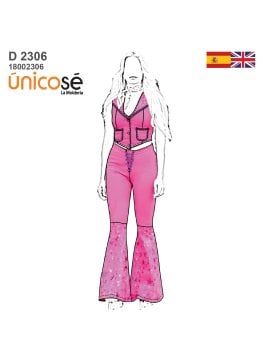 MOLDE DISFRAZ PERSONAJE PELICULA D 2306