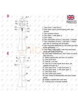 MOLDE DISFRAZ PERSONAJE PELICULA D 2306