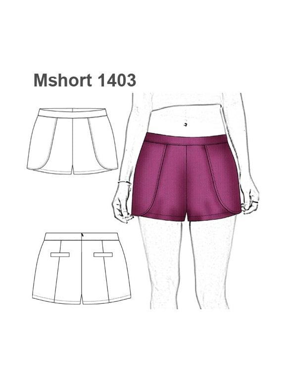 SHORT CAPAS MUJER 1403