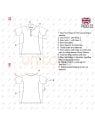 MOLDE POLERA CORTES UNISEX RT 2337