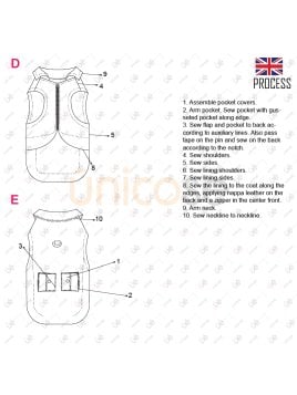 MOLDE CHALECO CARGO MASCOTA ACC 2305M