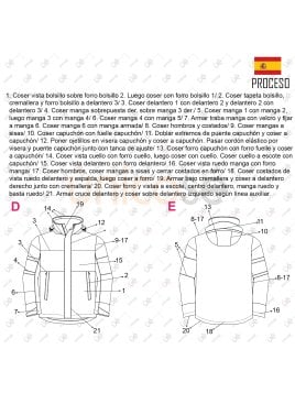 MOLDE CHAQUTA CORTES HOMBRE 2309