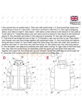MOLDE CHAQUTA CORTES HOMBRE 2309