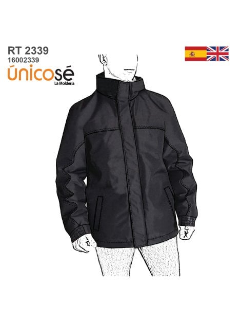 MOLDE TRABAJO PARKA BASICA RT 2339