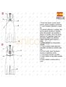 MOLDE VESTIDO SOLERA MIDI MUJER 2313