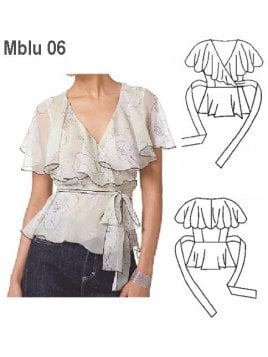BLUSA VUELOS MUJER.