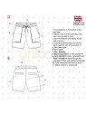 MOLDE SHORT BASICO HOMBRE 2305