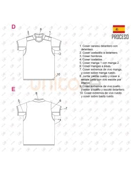 MOLDE DEPORTE CAMISETA RUGBY 2318