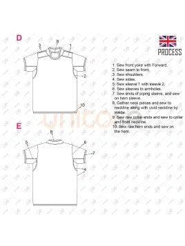 MOLDE DEPORTE CAMISETA RUGBY 2318