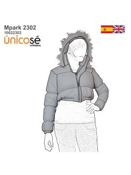 MOLDE PARKA PUFF MUJER 2302