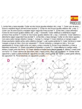 MOLDE PARKA PUFF MUJER 2302