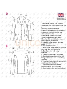 CHAQUETA VESTON ESCOLAR 0901