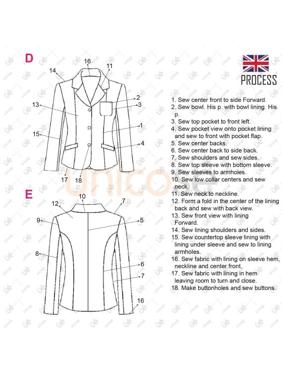 CHAQUETA VESTON ESCOLAR 0901