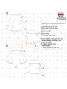 MOLDE DEPORTE FALDA SHORT PADDLE 2319