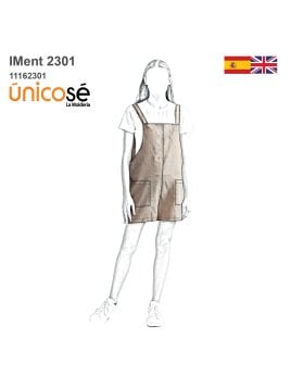 MOLDE ENTERITO CORTO NIÑA 2301