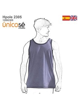 MOLDE POLERA MUSCULOSA HOMBRE 2305